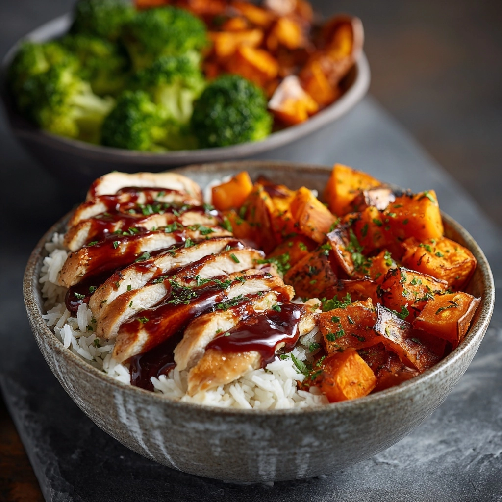 BBQ Chicken Sweet Potato Bowls: A Healthy & Delicious Recipe
