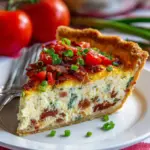 Hash Brown Crust Bacon and Cheddar Quiche Recipe