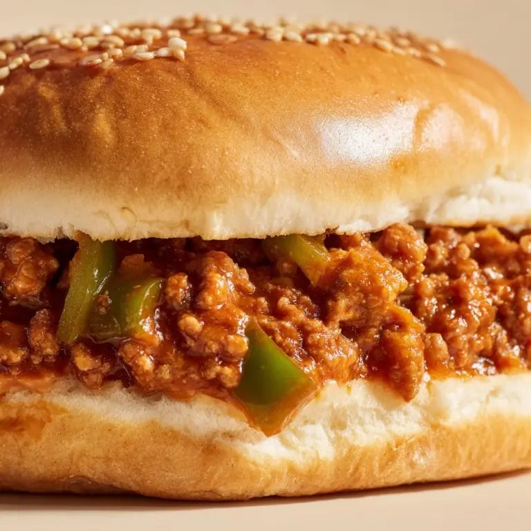 Best Homemade Sloppy Joes Recipe
