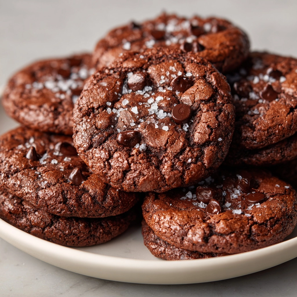 Dark Chocolate Sugar Cookies Recipe - Recipe Image