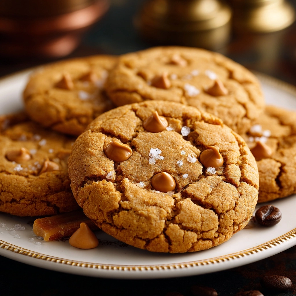 Brown Butter Coffee Toffee Cookies Recipe - Recipe Image