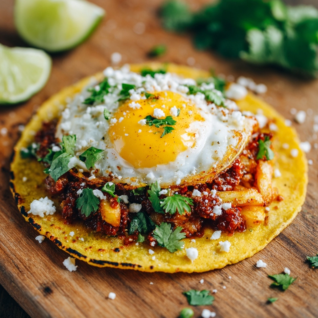 Crispy Potato, Egg & Cheese Taco Recipe - Recipe Image