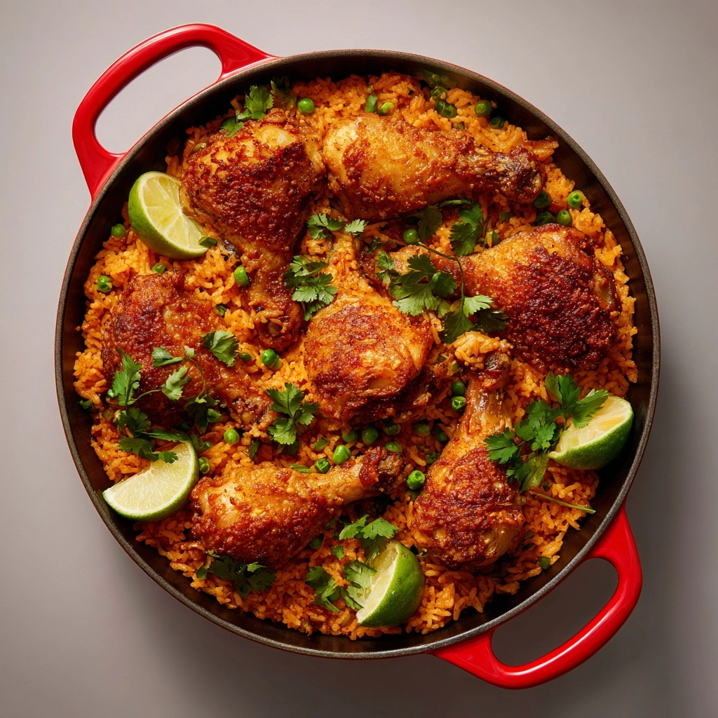 Mama’s Puerto Rican Chicken and Rice Recipe - Recipe Image
