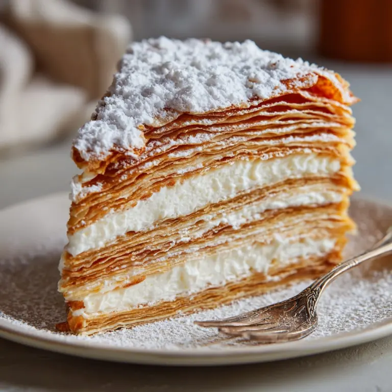 Mille Crêpe Cake Recipe