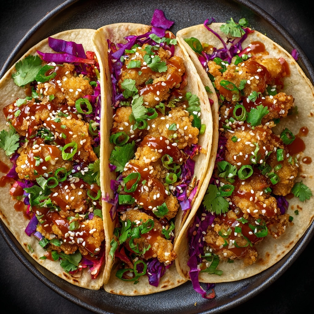Crispy Chicken Wonton Tacos Recipe - Recipe Image