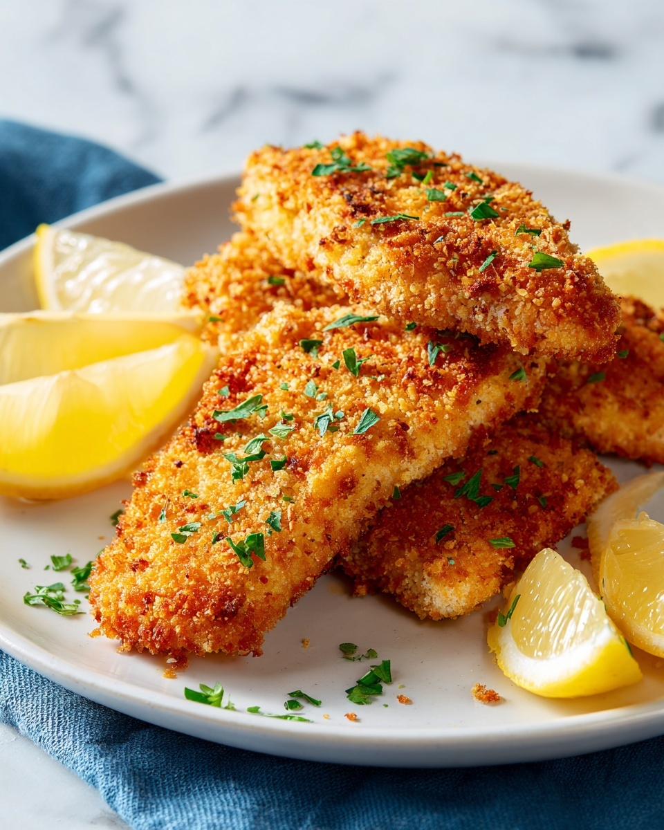 How to Make Italian Chicken Cutlets Perfectly Recipe - Recipe Image