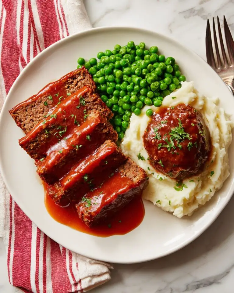 Turkey Meatloaf with Mashed Sweet Potatoes Recipe