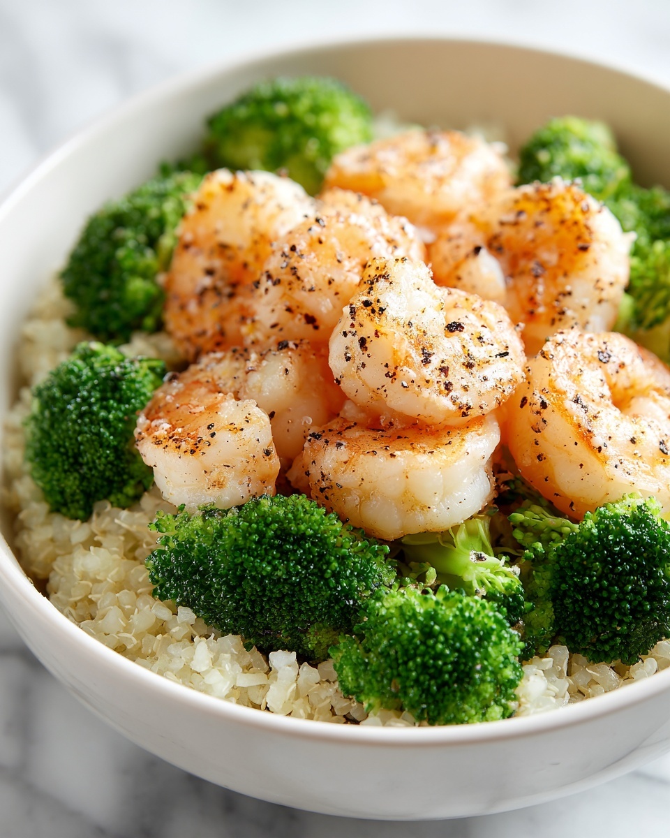 One-Pot Garlicky Shrimp & Broccoli Recipe - Recipe Image