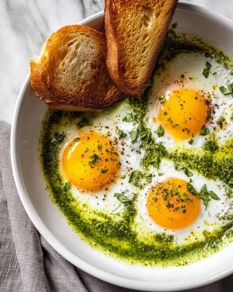 Pesto Eggs Recipe