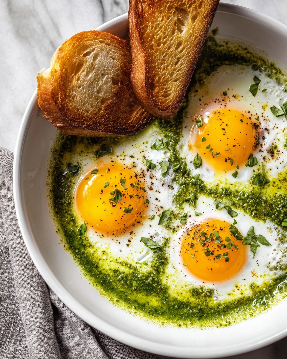 Pesto Eggs Recipe - Recipe Image