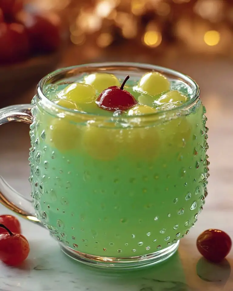 Festive Lime Sherbet Punch Recipe