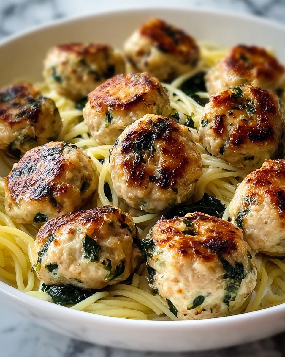 Chicken Ricotta Meatballs with Spinach – A Flavorful & Healthy Twist Recipe - Recipe Image