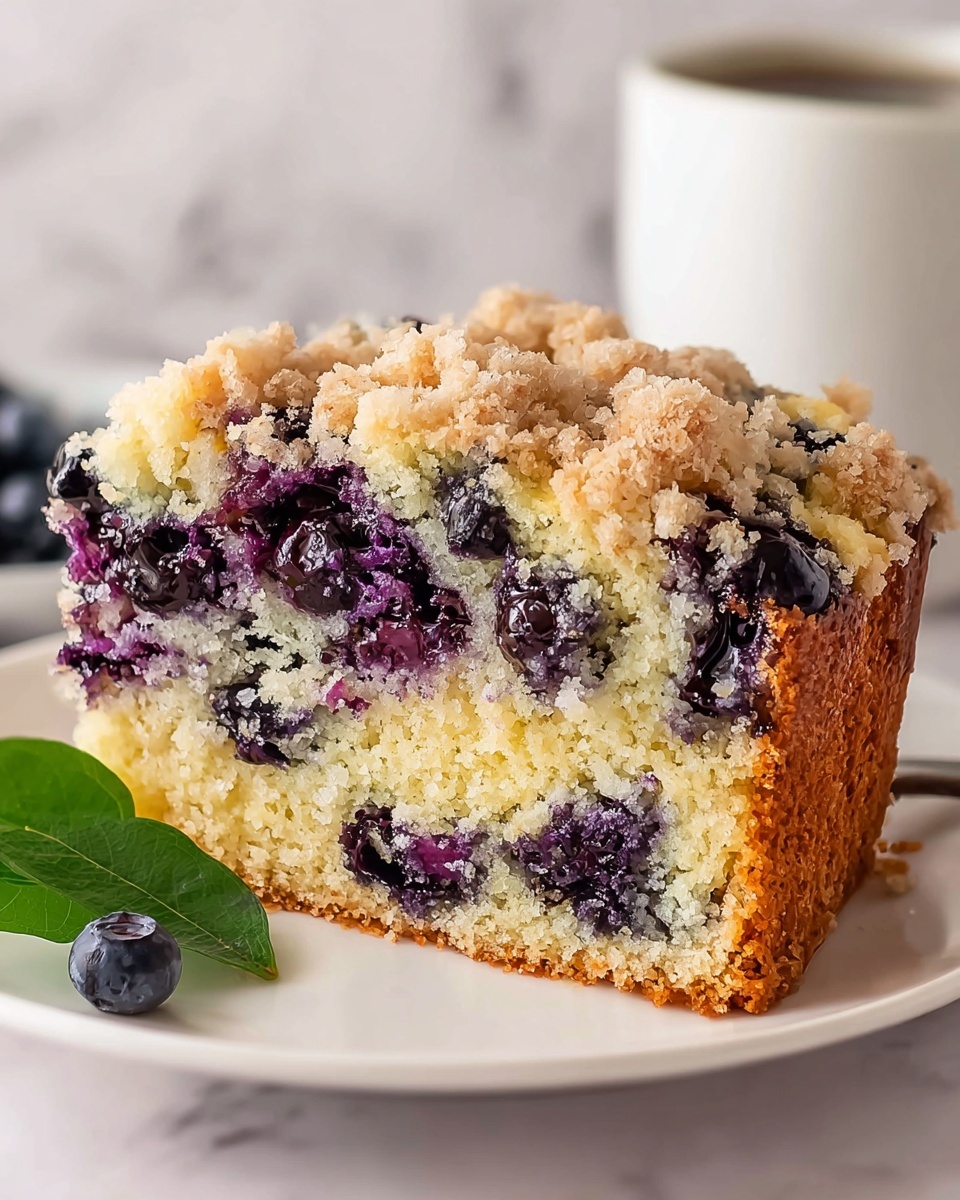 Blueberry Breakfast Cake Recipe - Recipe Image