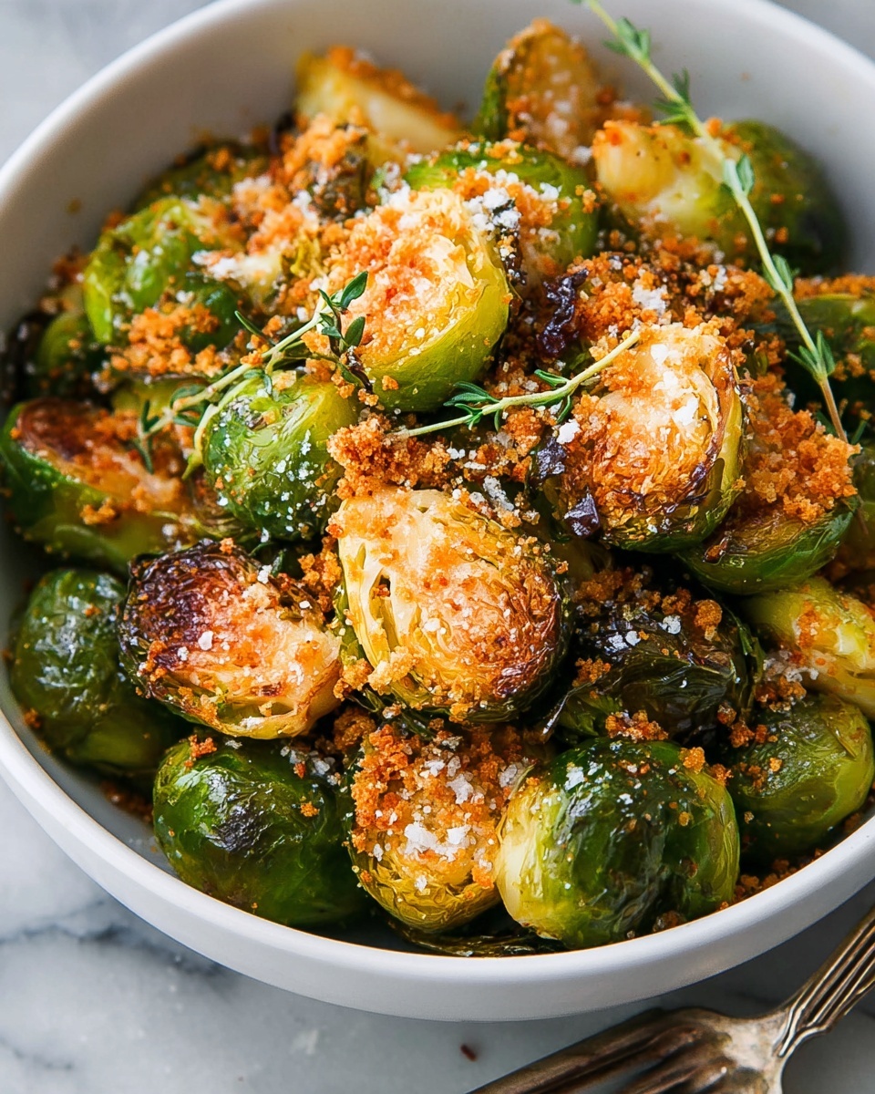 Garlic Parmesan Brussels Sprouts: A Delicious and Healthy Side Dish Recipe - Recipe Image
