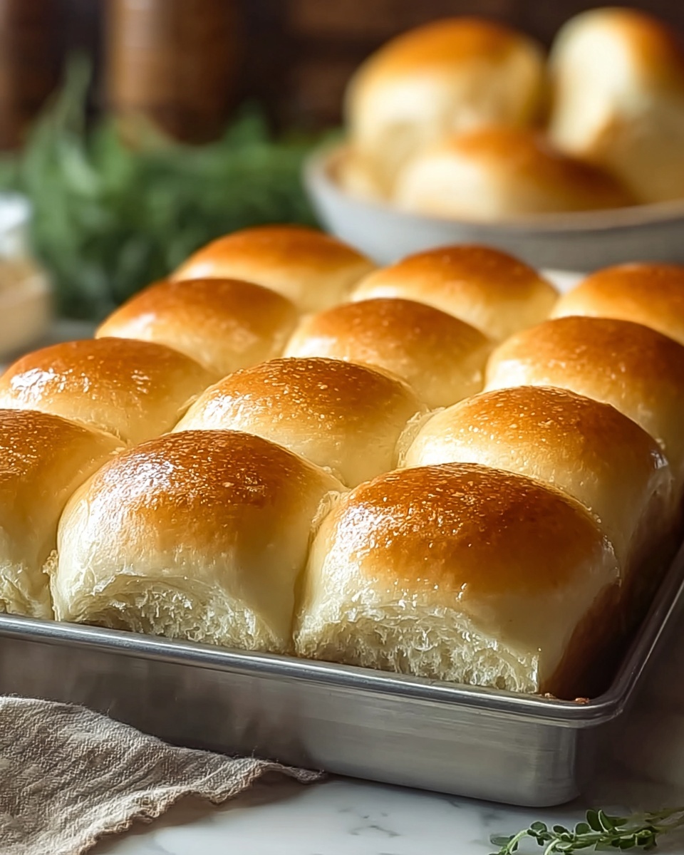 Big, Fluffy Yeast Rolls Recipe - Recipe Image