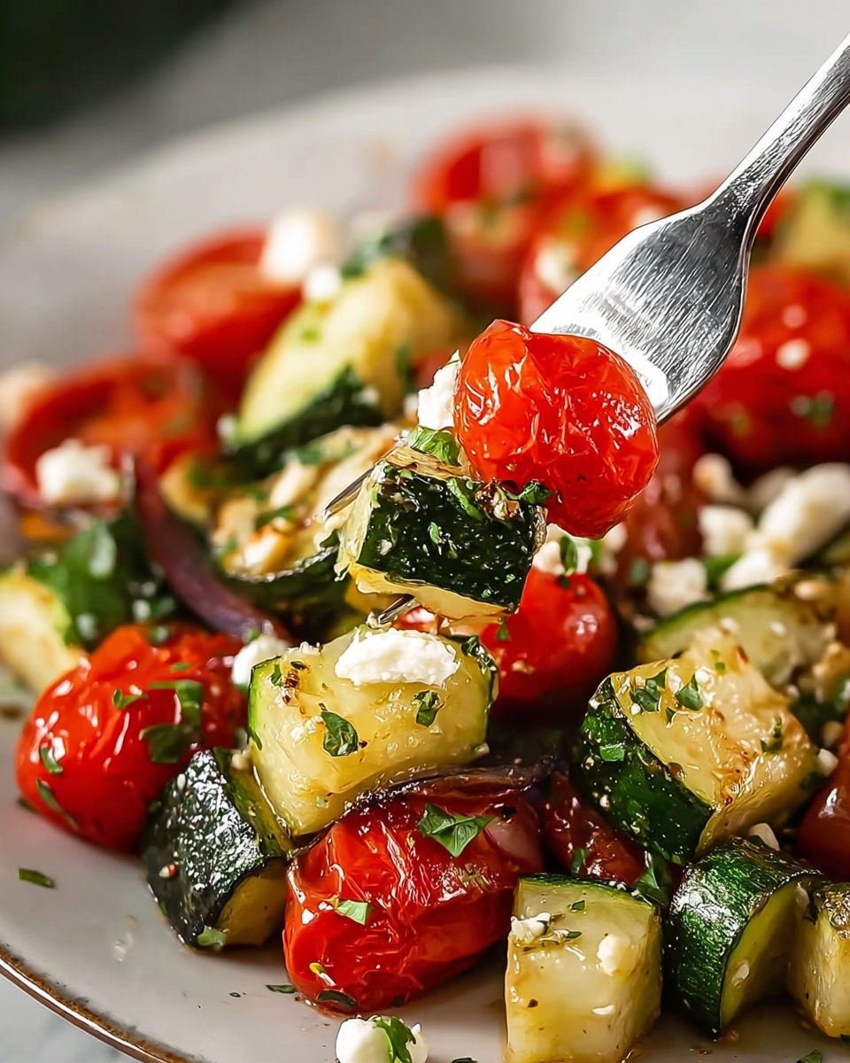 Air Fryer Greek Chicken and Veggies Recipe - Recipe Image