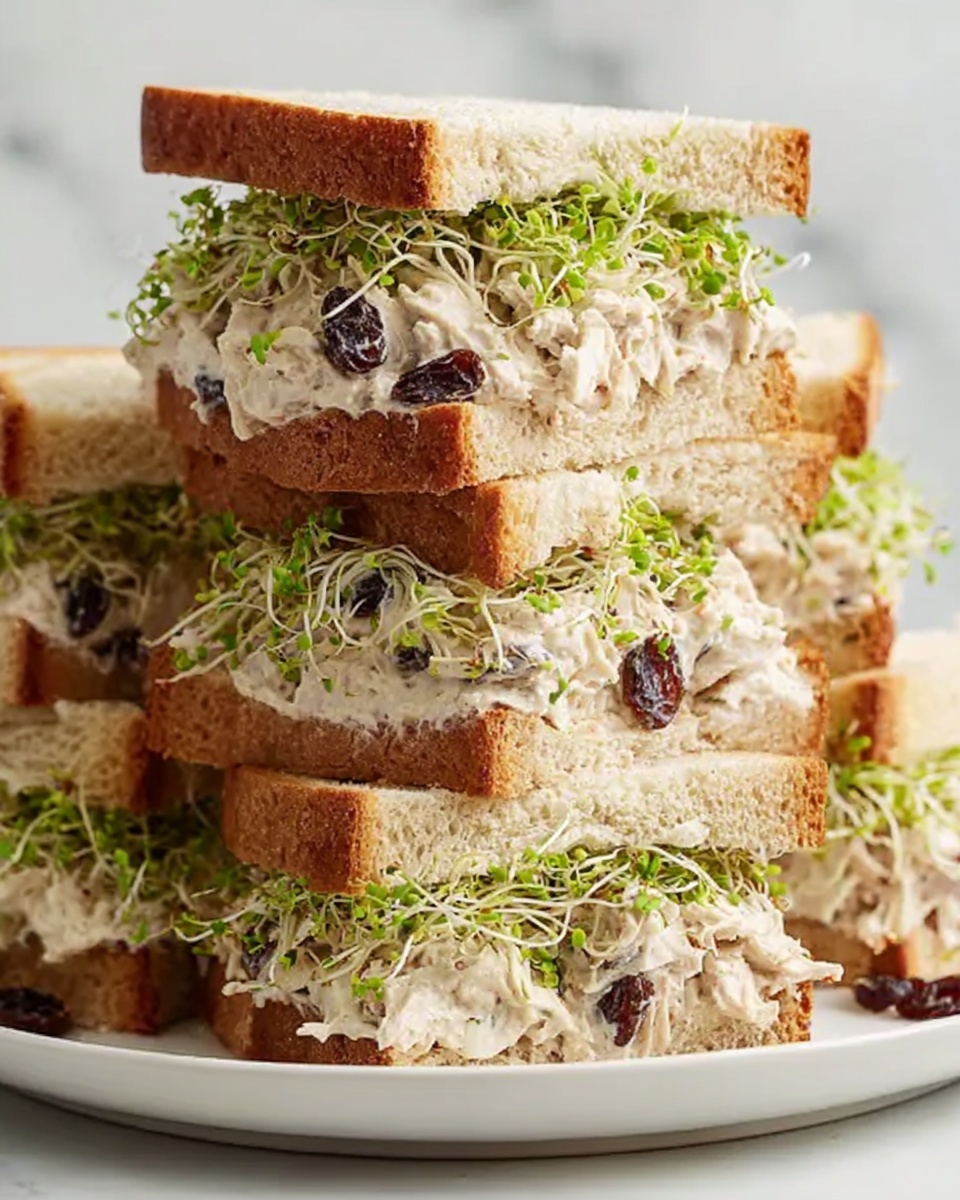 Pear Tea Sandwiches Recipe - Recipe Image