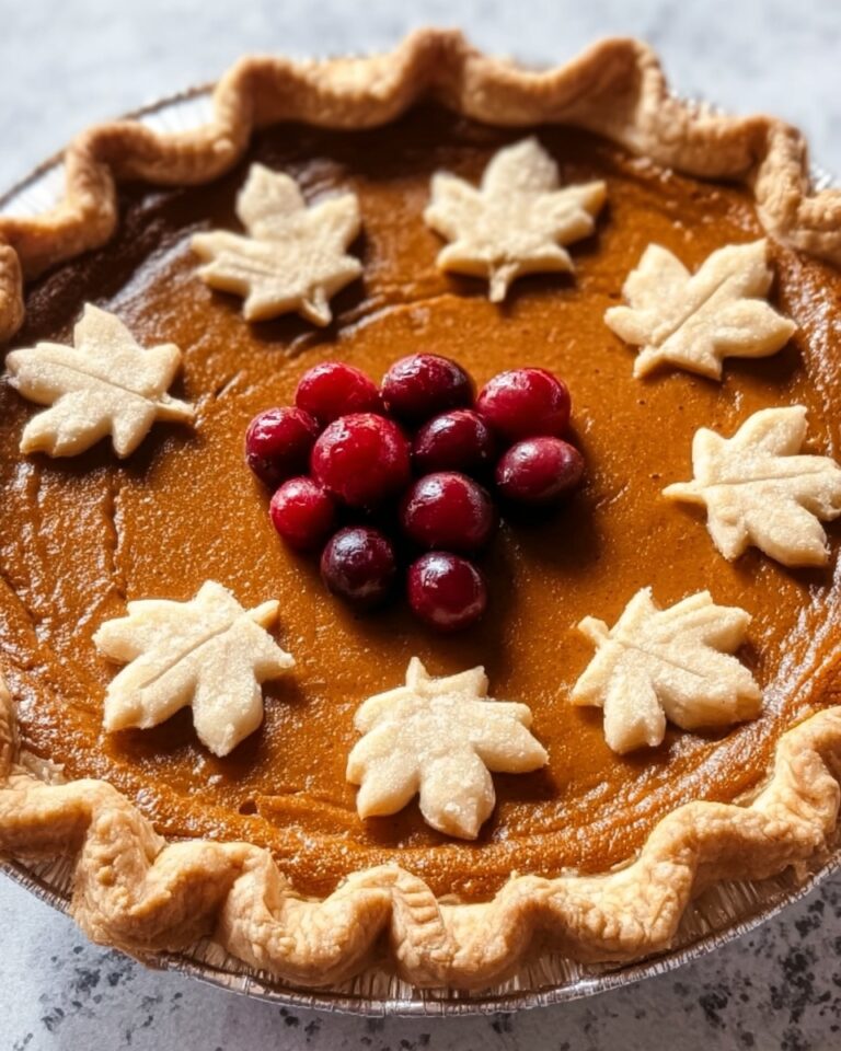 The Great Pumpkin Pie Recipe