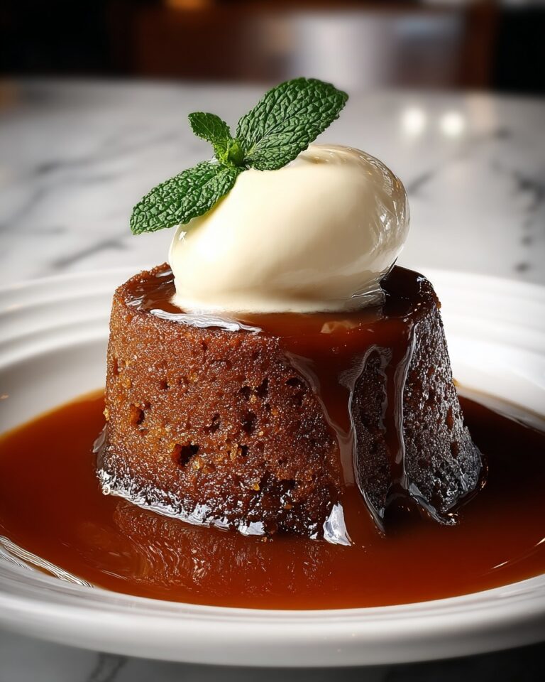 Classic Sticky Toffee Pudding Recipe