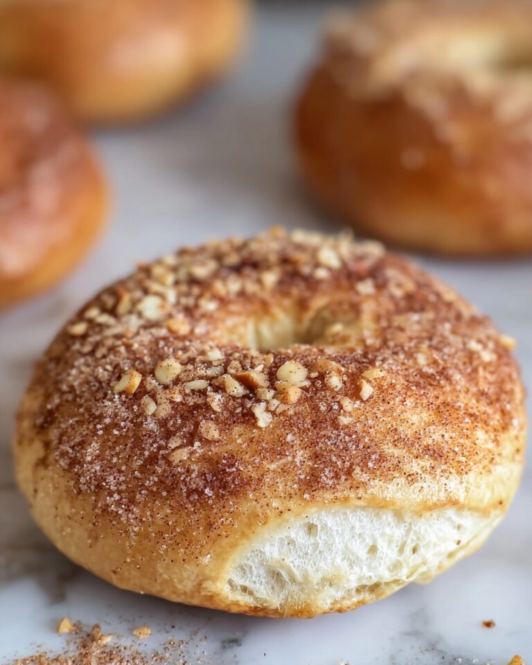 Sourdough Cinnamon Crunch Bagels Recipe