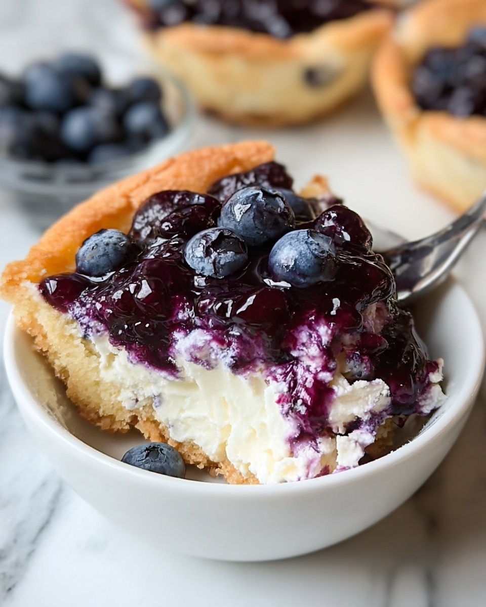Blueberry Cream Cheese Dump Cake Recipe - Recipe Image