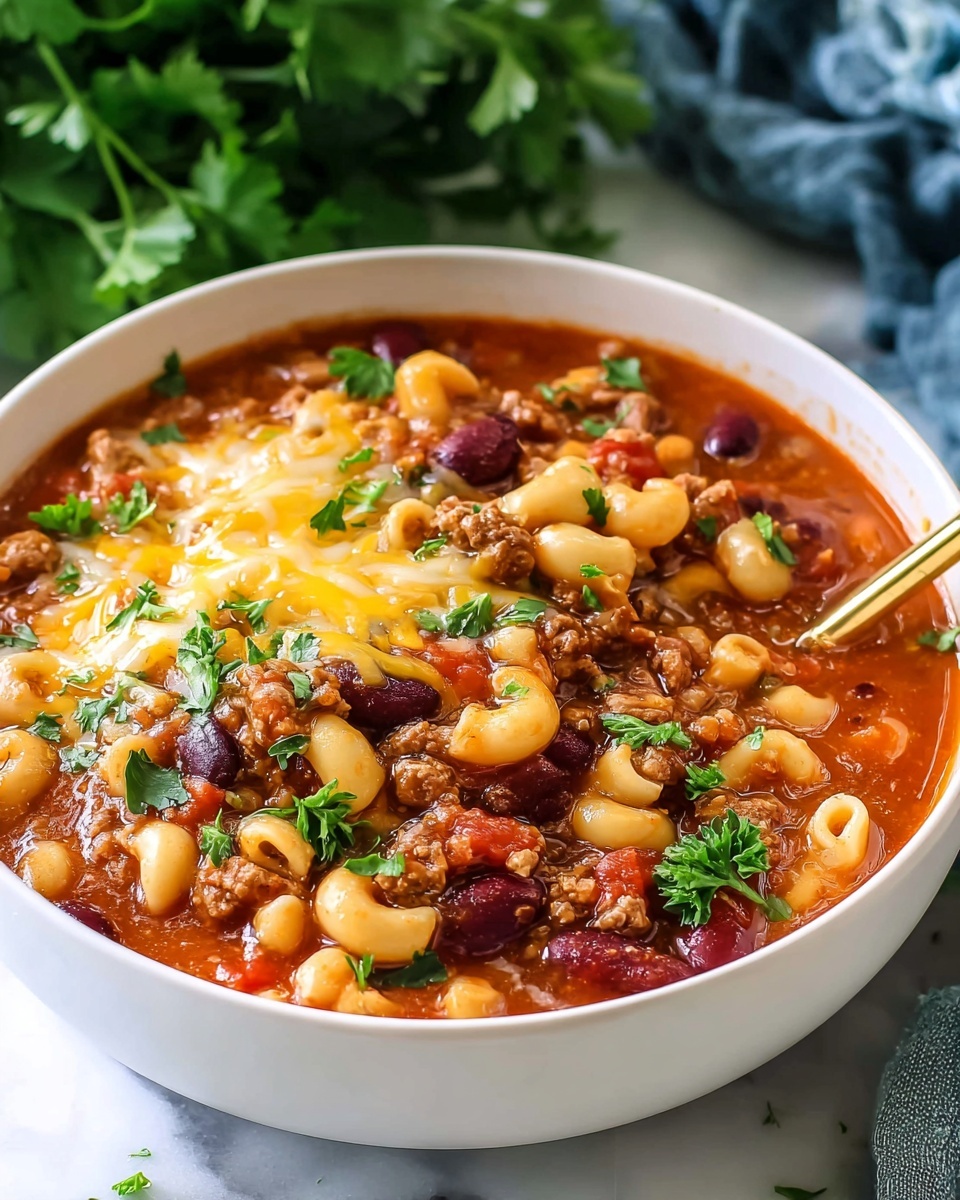 Chili Mac and Cheese Recipe - Recipe Image
