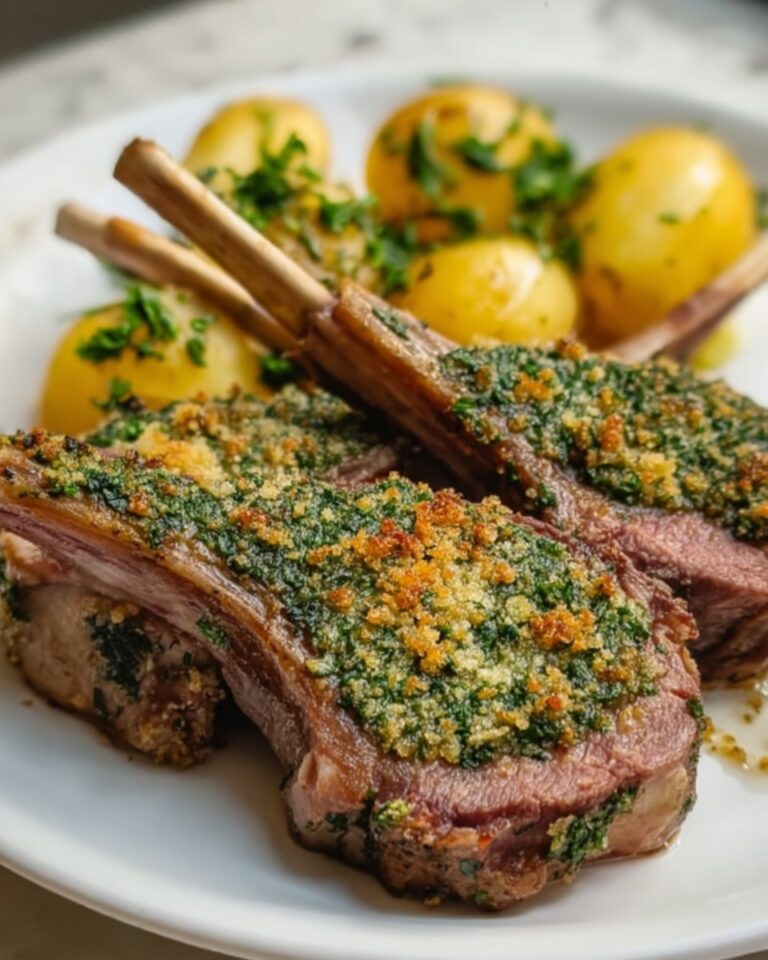 Herb-Crusted Lamb Chops Recipe