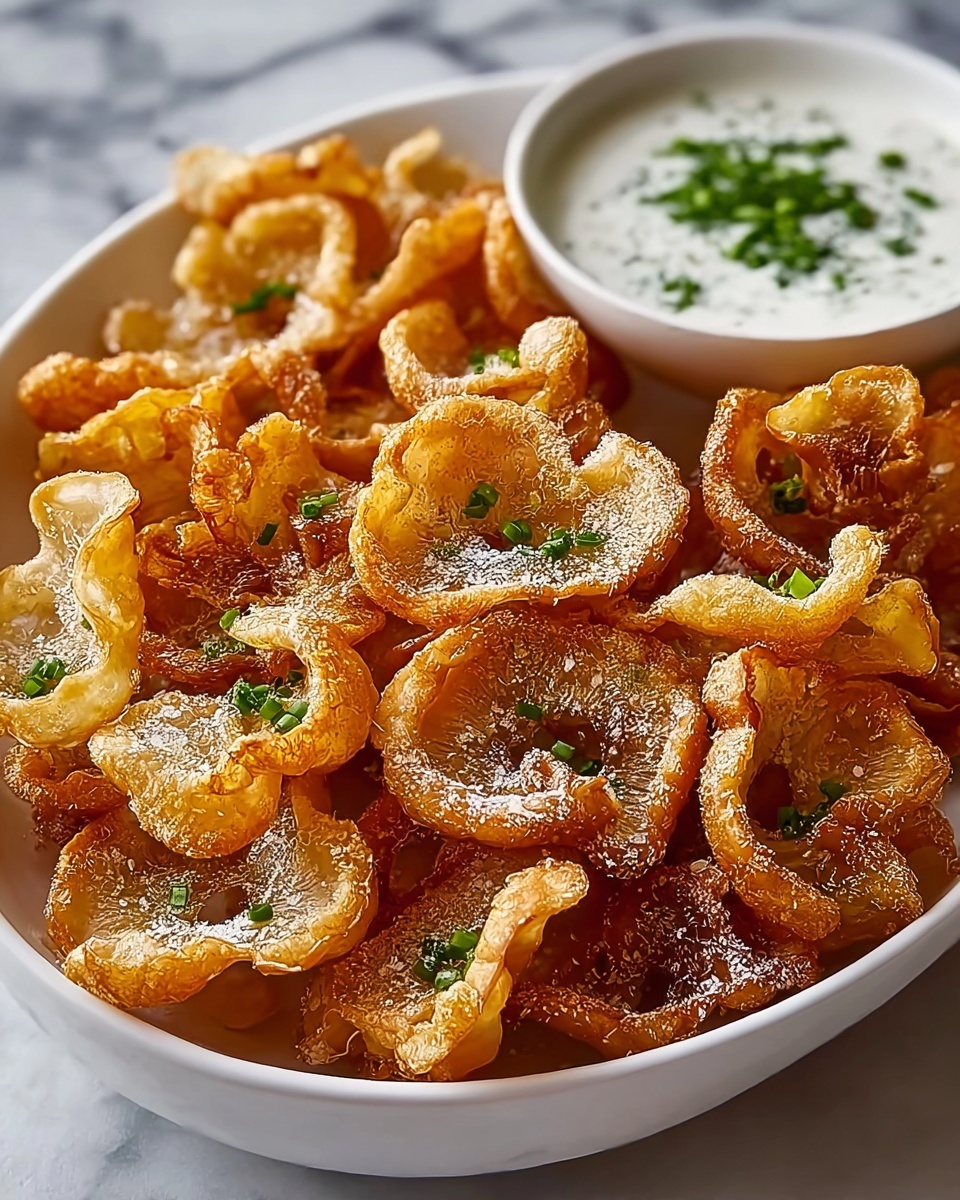 Fried Sliced Mushrooms with Ranch Dipping Sauce Recipe - Recipe Image