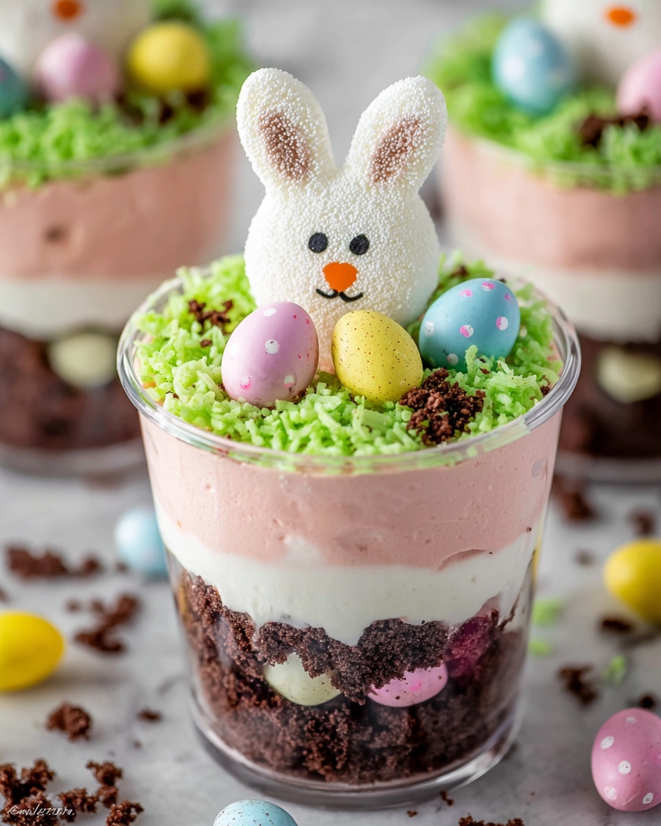 Easter Dirt Cups Recipe - Recipe Image