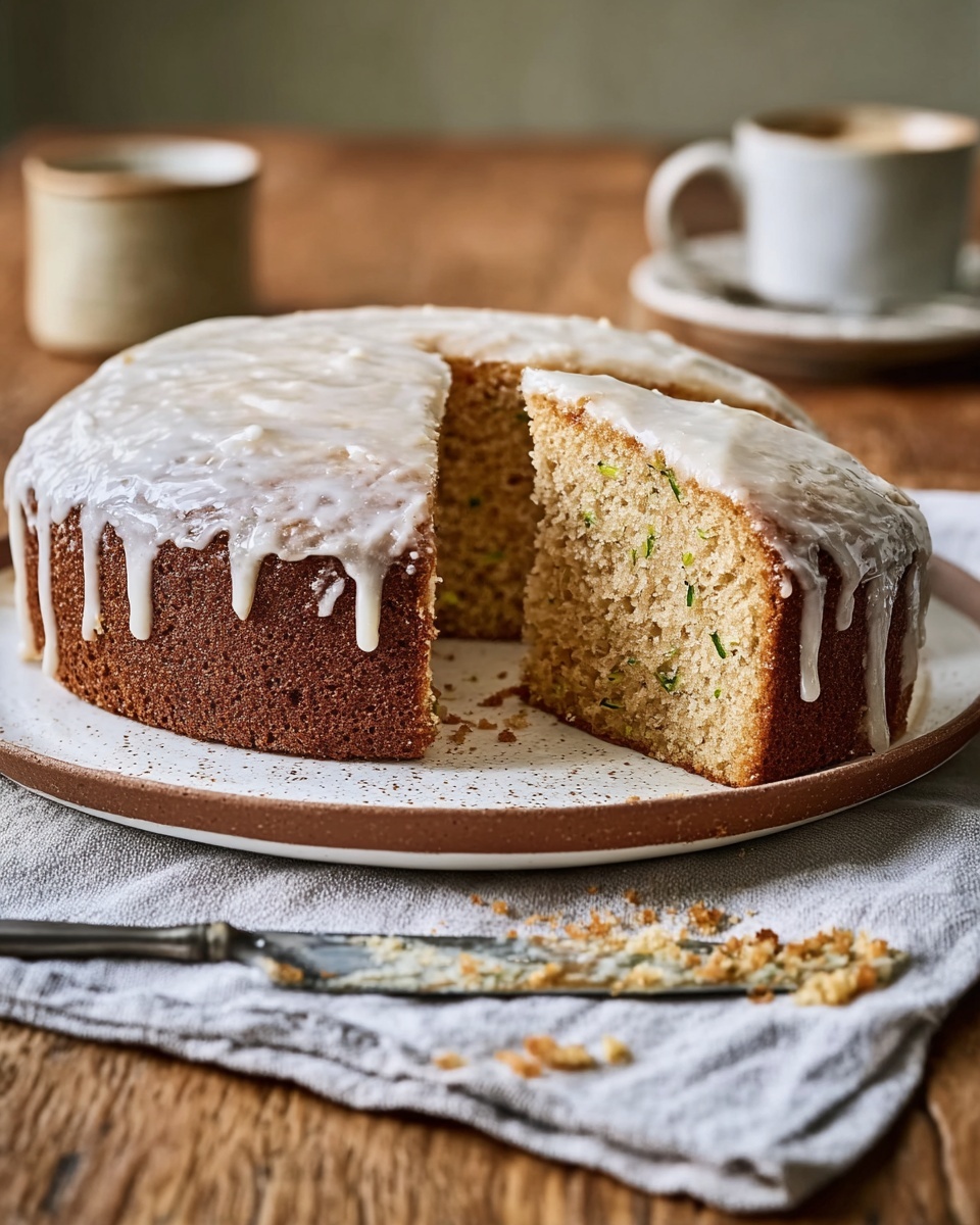 Vegan Courgette Cake Recipe - Recipe Image