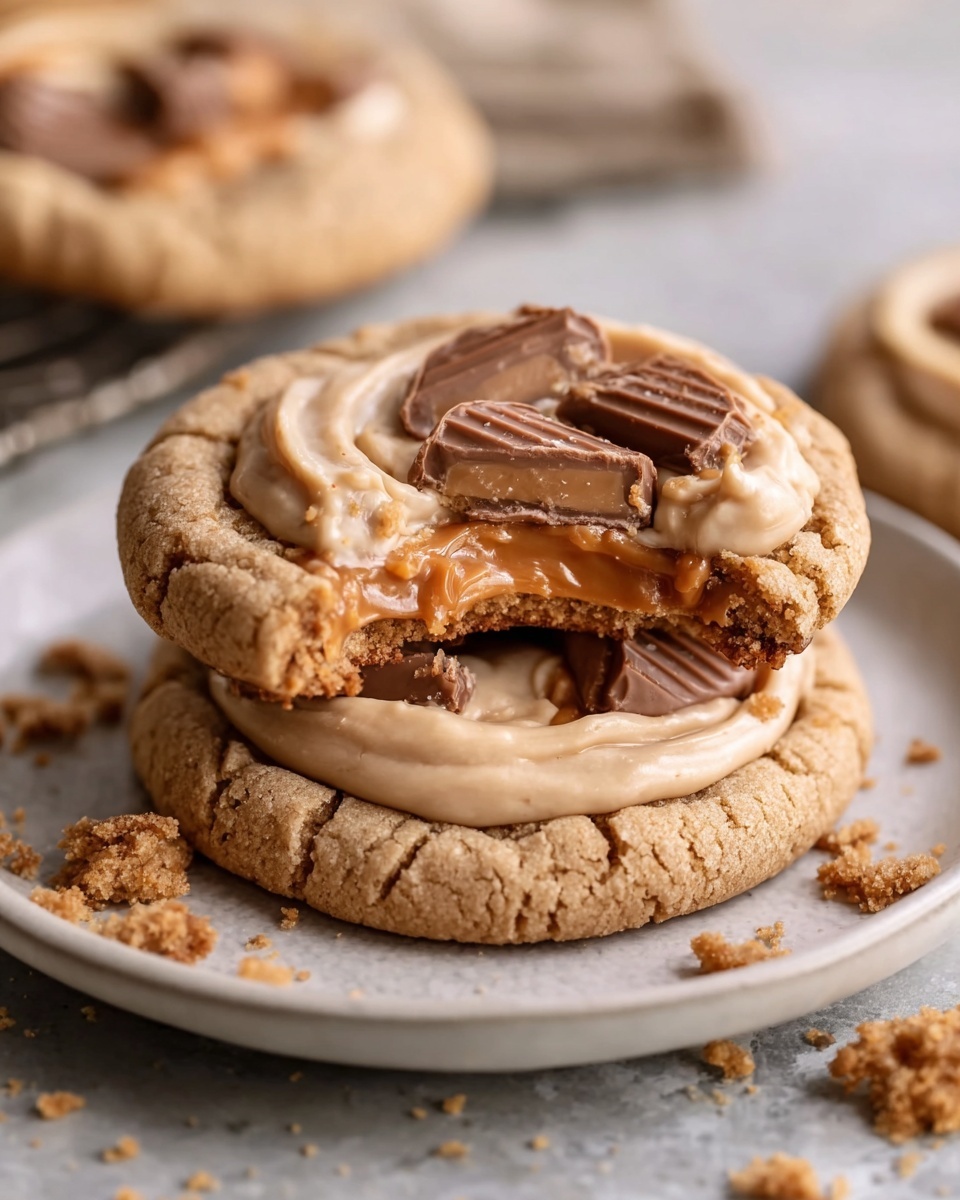 Cookie Butter Cheesecake Cookies Recipe - Recipe Image