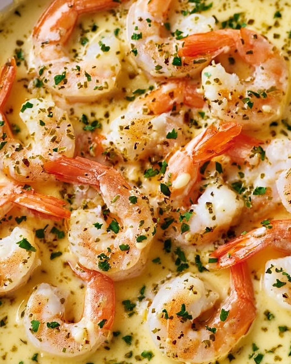 Spanish Garlic Shrimp with Saffron Recipe - Recipe Image