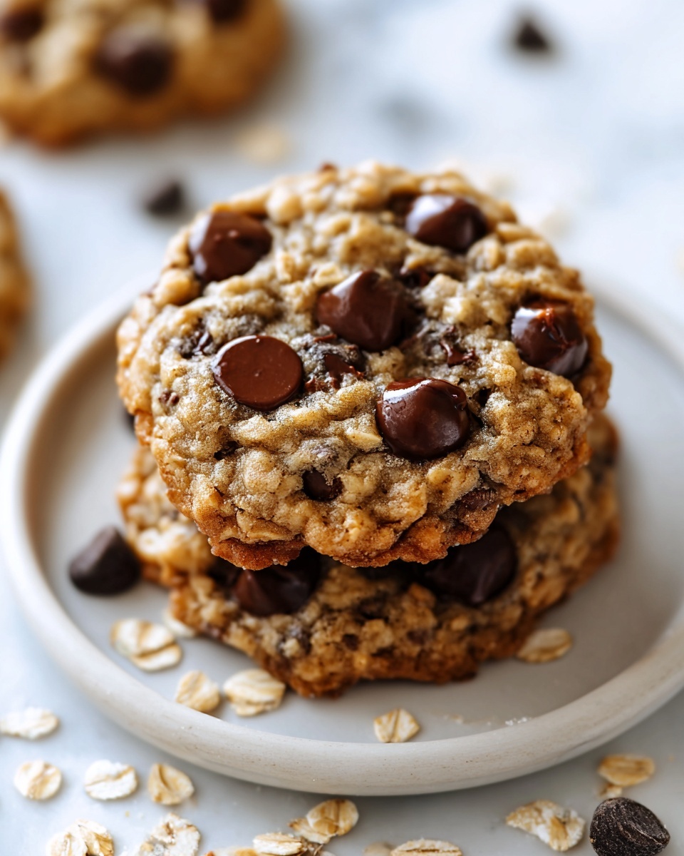Brown Butter Oatmeal Chocolate Chip Cookies Recipe - Recipe Image