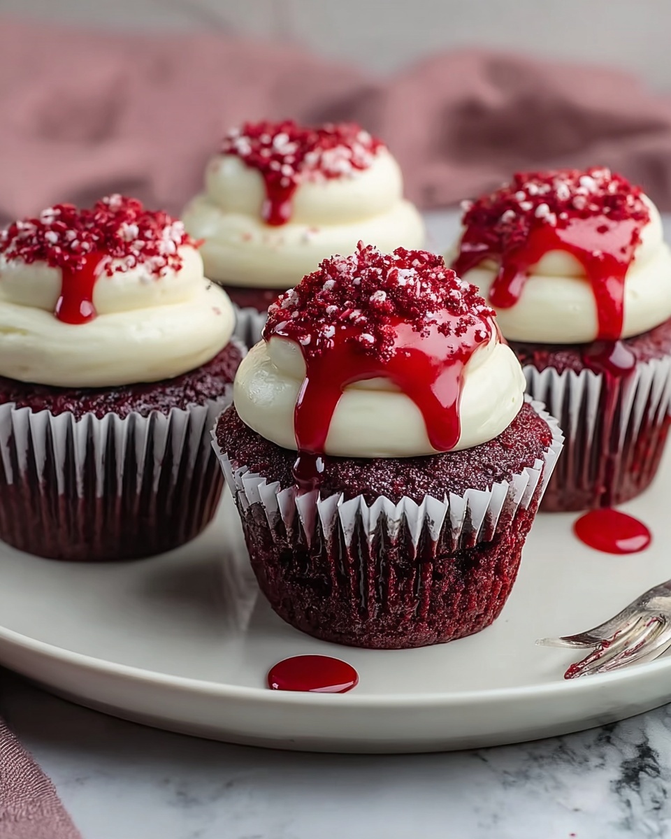 Red Velvet Crush Cupcakes Recipe - Recipe Image