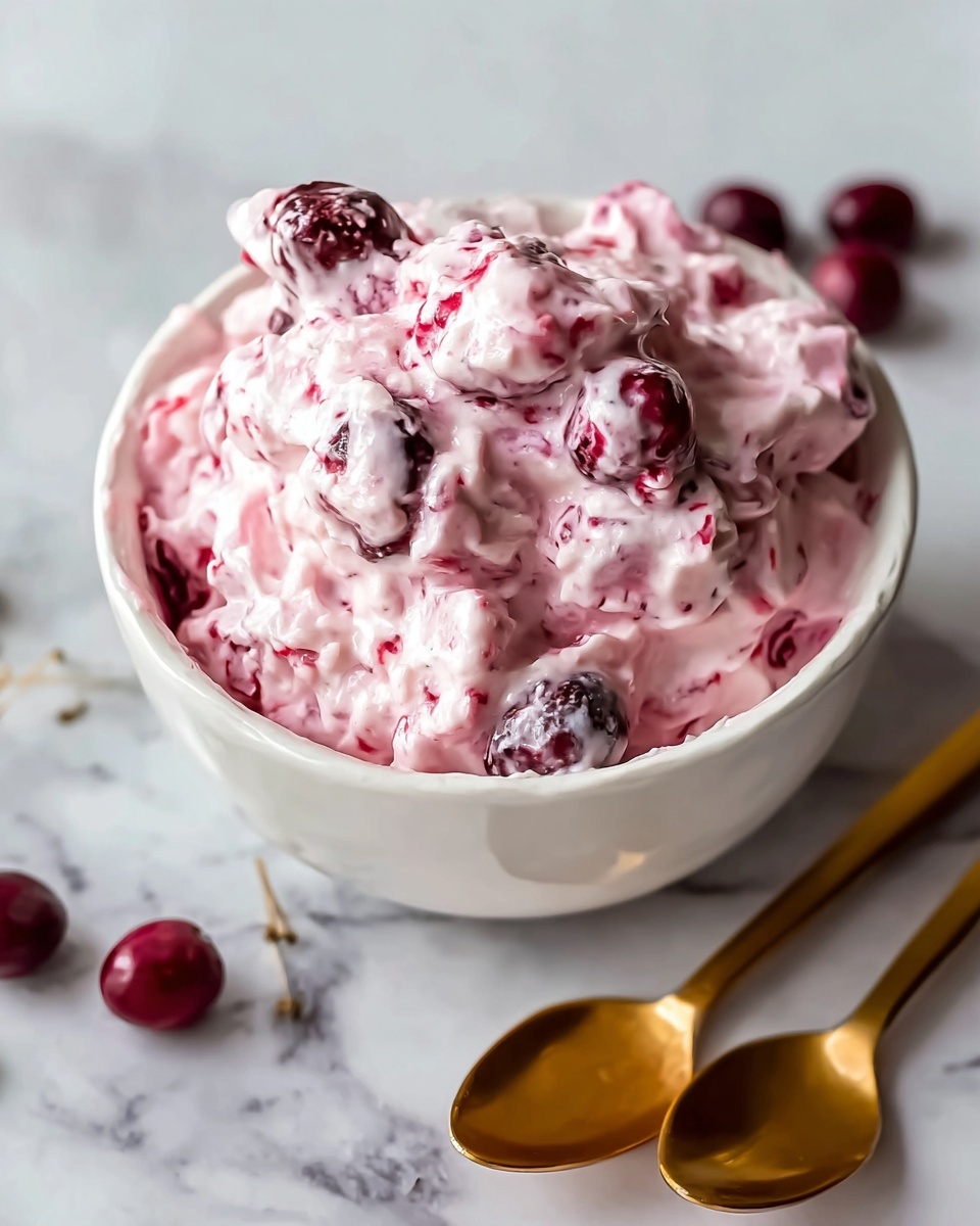 Cranberry Fluff Recipe - Recipe Image