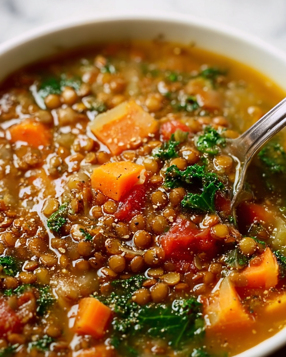 Lentil and Vegetable Soup Recipe - Recipe Image