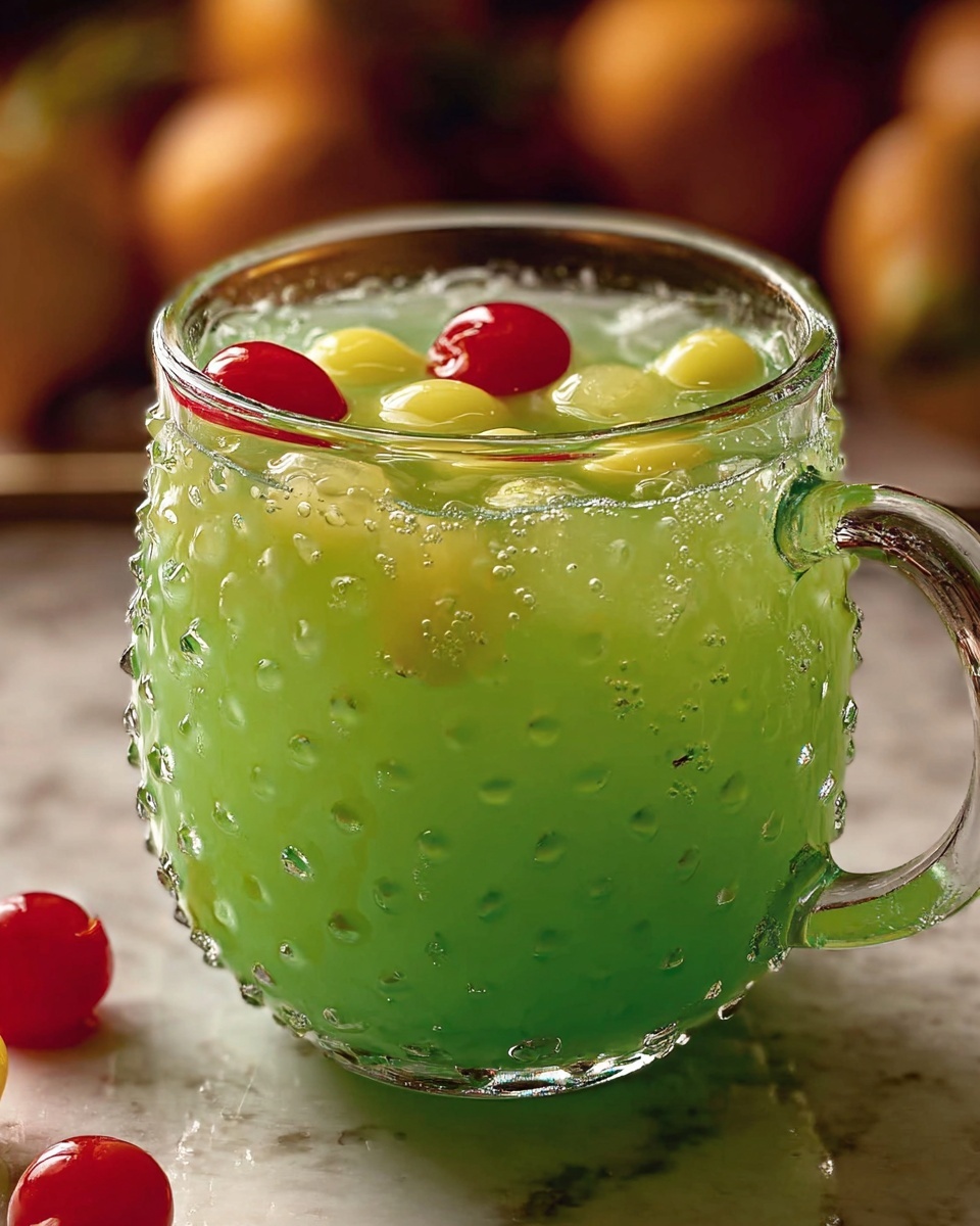 Festive Lime Sherbet Punch Recipe - Recipe Image