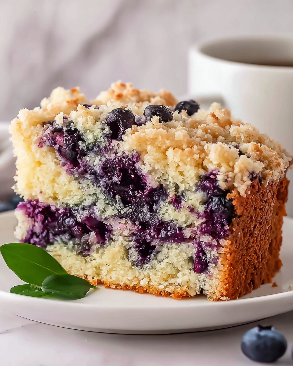 Blueberry Breakfast Cake Recipe - Recipe Image