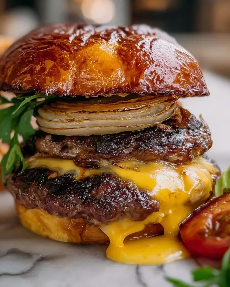 Onion Wrapped Flying Dutchman Burger Recipe