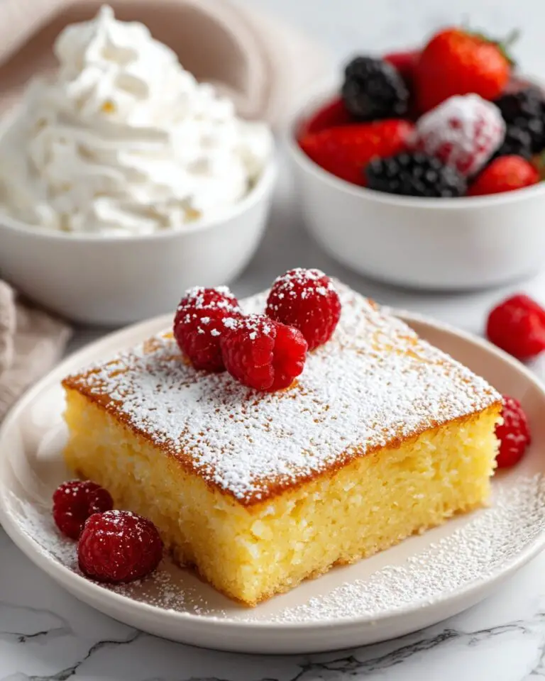 Hot Milk Cake Recipe