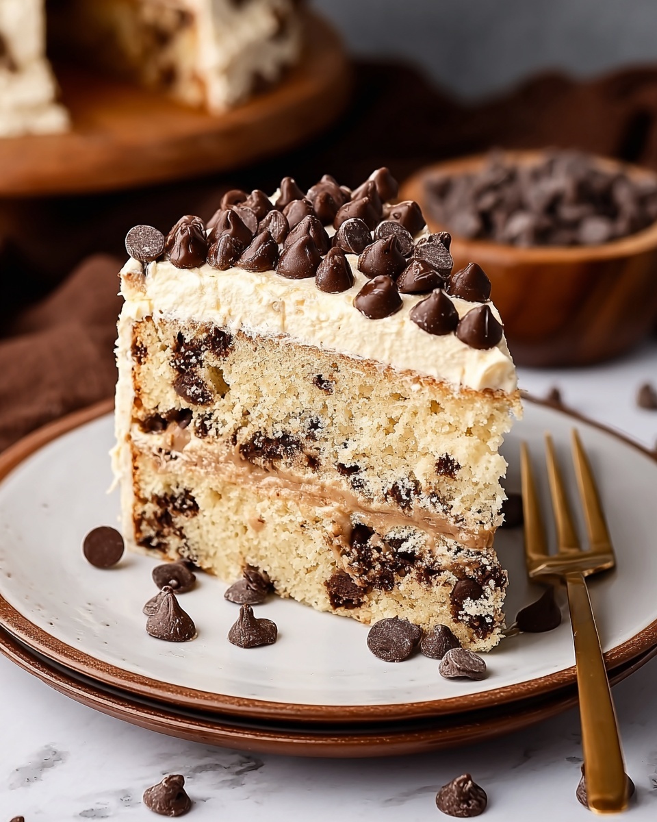 Chocolate Chip Cookie Cake Recipe - Recipe Image