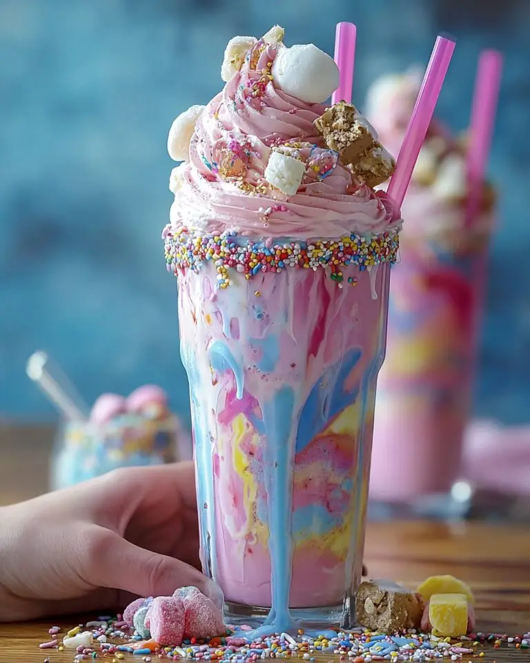 Unicorn Fantasy Freakshakes Recipe