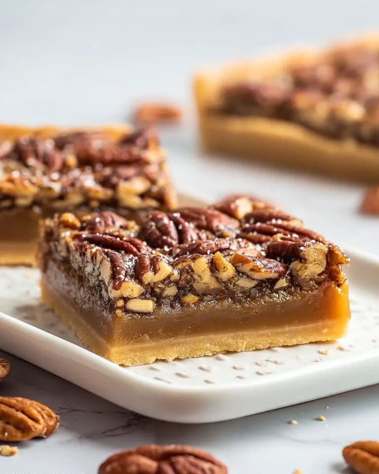 Easy Pecan Pie Bars Recipe