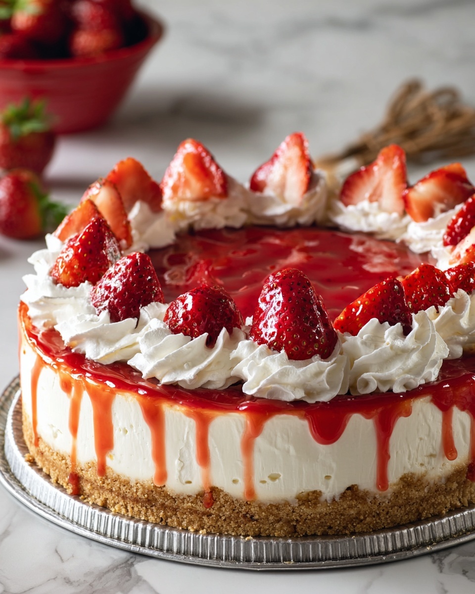 Strawberry Cheesecake Recipe - Recipe Image