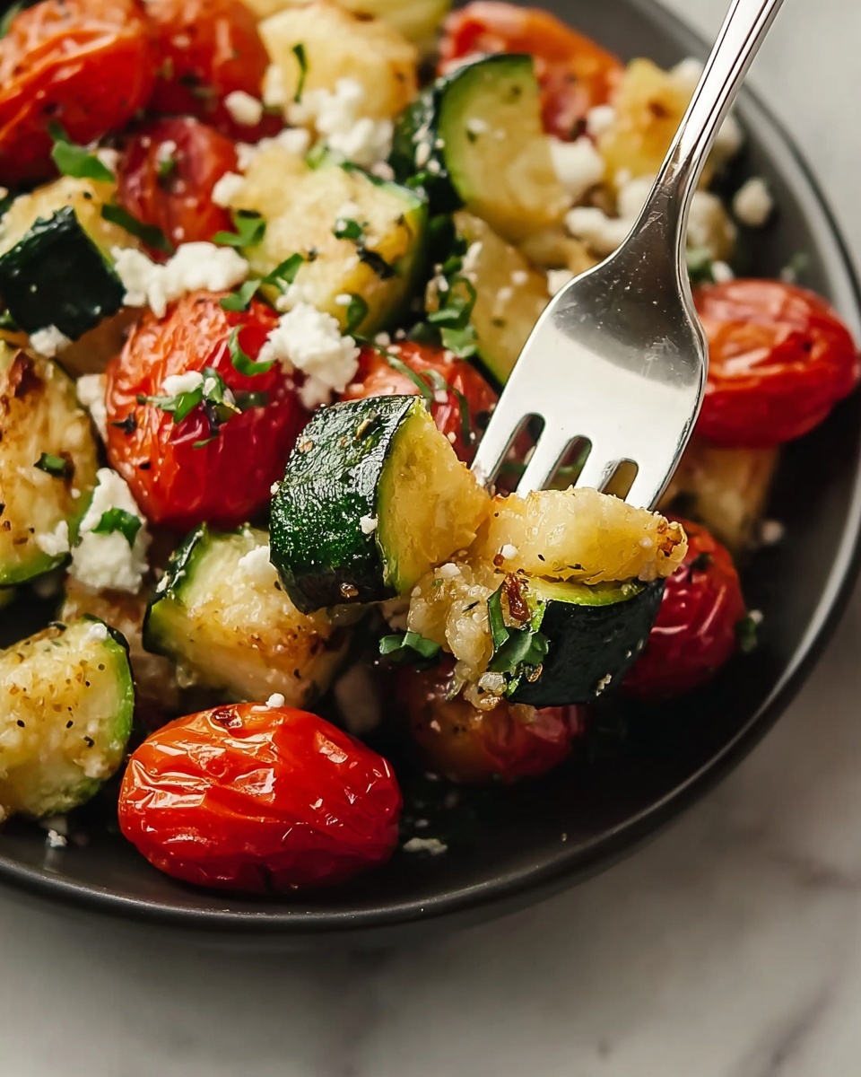 Air Fryer Greek Chicken and Veggies Recipe - Recipe Image