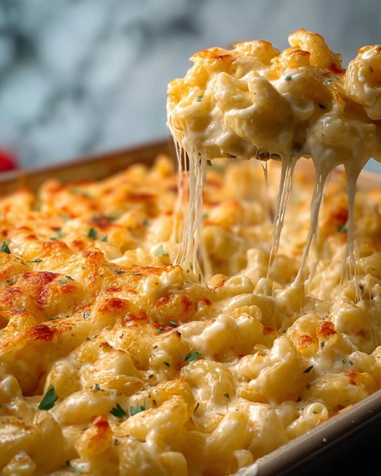 Five Cheese Baked Mac & Cheese Recipe