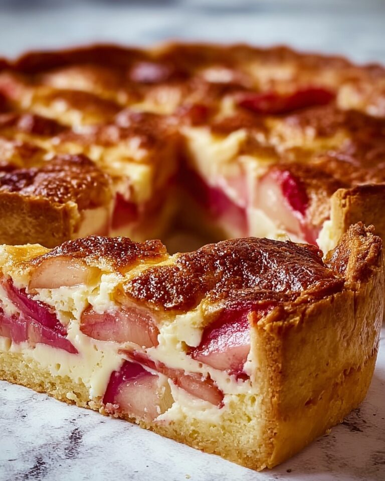 Norwegian Rhubarb Cake Recipe