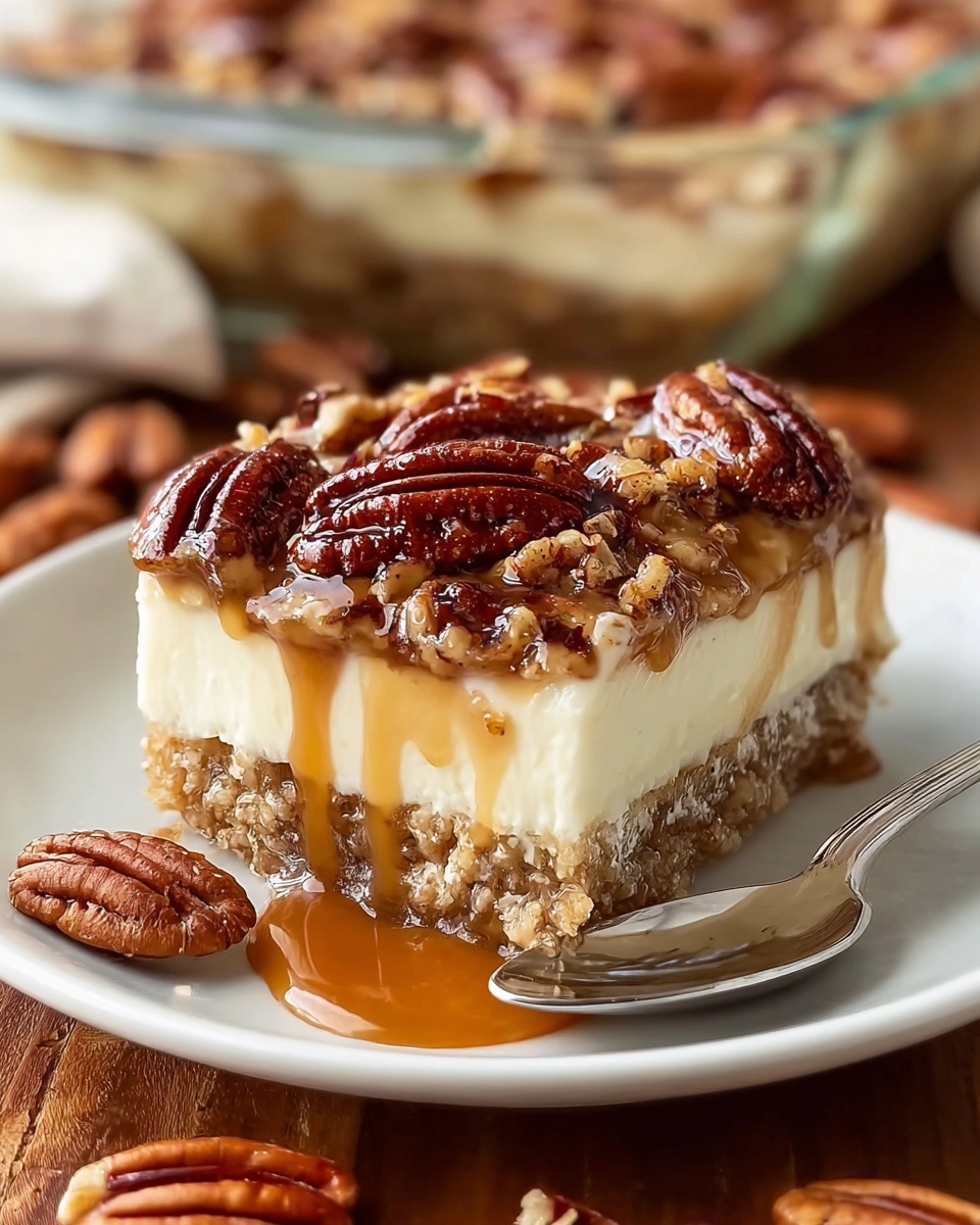 Pecan Pie Dump Cake Recipe - Recipe Image