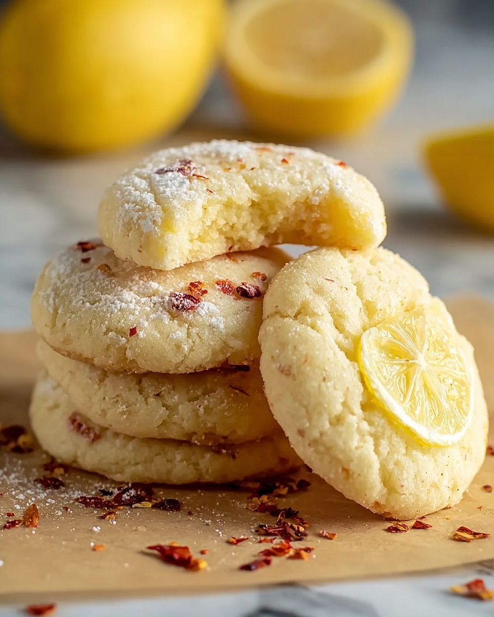 Christmas Soft Lemon Cookies Recipe - Recipe Image