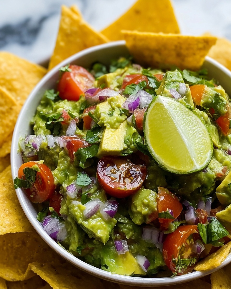 Avocado Salsa with Tortilla Chips Recipe - Recipe Image